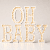 OH BABY Letras luminosas gigantes – Aluguer ou compra